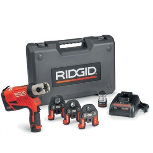 Ridgid RP-240 akkus présgép + V14-16-22 mm pofák F143893