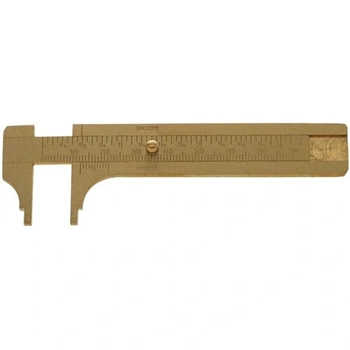 Fortis tolómérő sárgaréz lépcsős csőrrel 100mm F144785