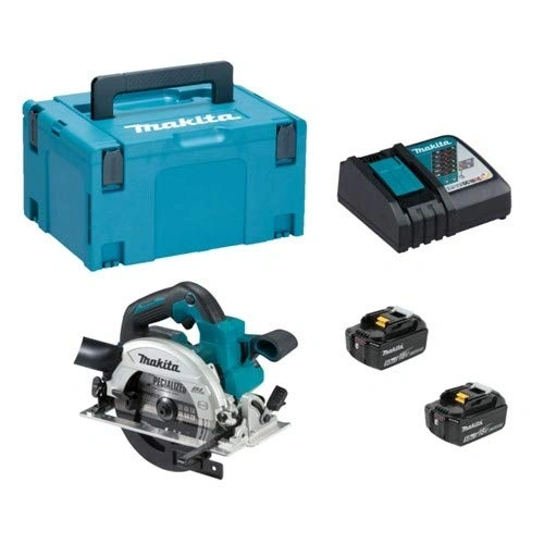 Makita DHS660RTJ 18V Li-ion BL ADT 165mm körfűrész 2x5.0Ah F144880