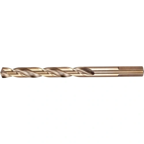 Format háromszög szárú csigafúró köszörült rövid DIN338 HSSE Co5 Gold 8mm F146220