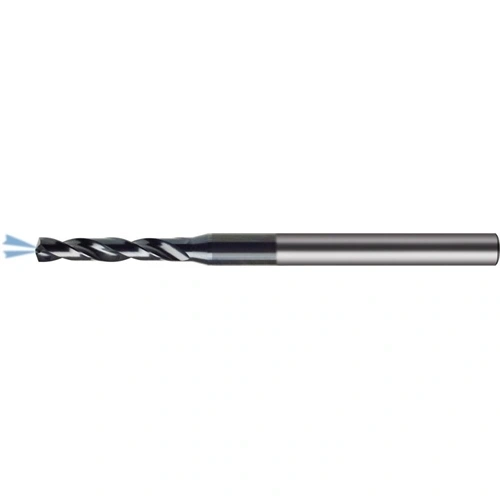 Gühring tömör keményfém mikro csigafúró TiAlN 1.80mm 5xD belső hűtésű F148202