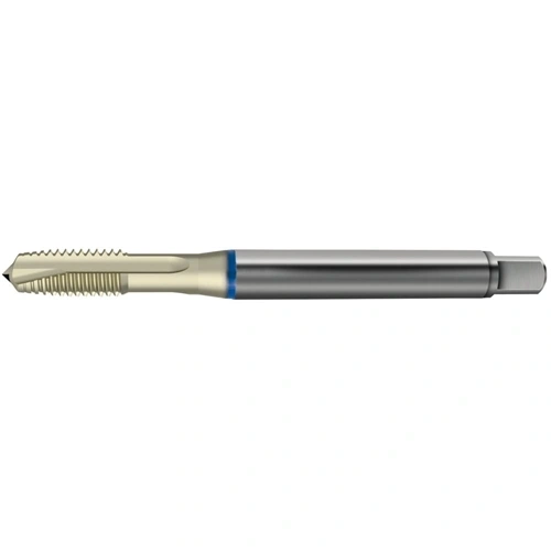 GührinGegyenes hornyú gépi menetfúró átmenő furathoz HSSE Co5 TiAlN ZrN M8 Inox F149307