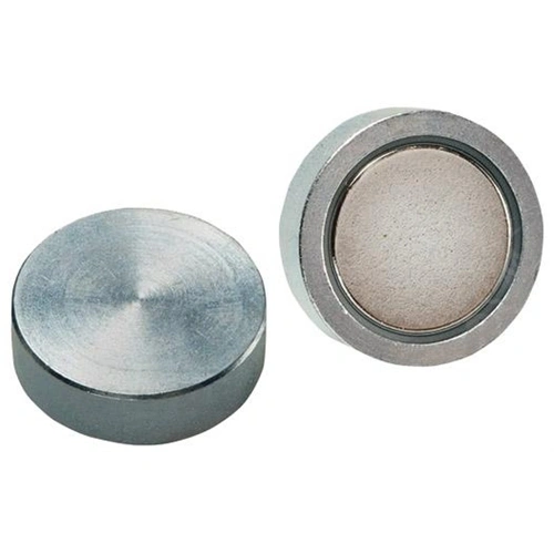 Format lapos neodímium mágneses megfogó menet nélkül 20x6mm F152579