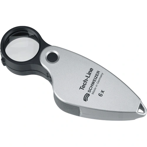 Schweizer összehajtható nagyító Tech-Line6.0xD22.8mm F154249