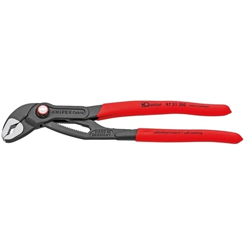 Knipex vízpumpafogó Cobra QuickSet 300mm merítéssel szigetelt (Format katalógus) F154667