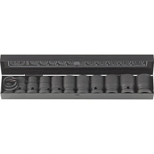 Fortis gépi dugókulcs készlet 1/2" 15 részes F155172