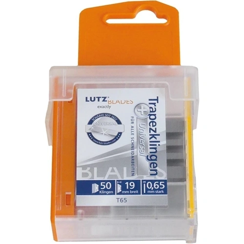 Lutz Blades trapézpenge standard 0.65mm 50 darabos csomag F155910
