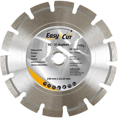 Cedima vágókorong gyémánt EC-31 230x2.4x10x22.23mm F156138
