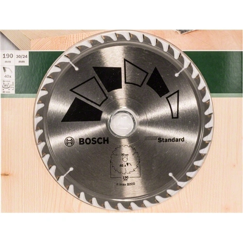 Bosch körfűrészlap GT WO H 190X30-40 F157487