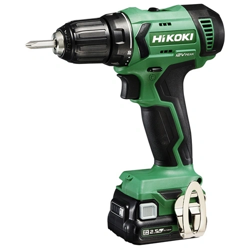 Hikoki DS12DAWFZ (DS12DA) 10.8/12V akkus fúró- csavarozó 2x2.5Ah T F158389