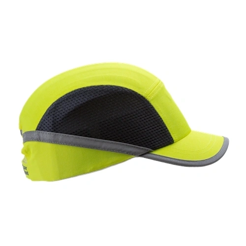 Fejvédő baseball sapka közepes (5 cm) silddel, jólláthatósági csíkkal F158638