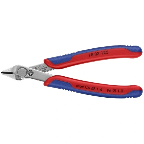 Knipex Elektronikai oldalcsípő fogó Super Knips® 125 mm F159256