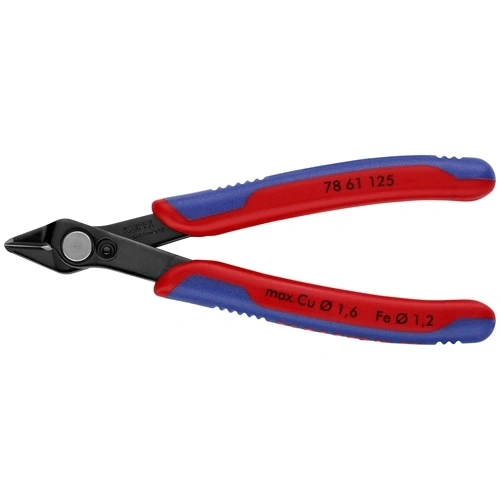 Knipex Elektronikai oldalcsípő fogó Super Knips® barnított 125 mm F159265