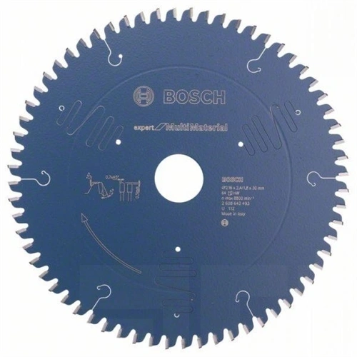 Bosch körfűrészlap 216x30/64 Expert for MultiMaterial F160817