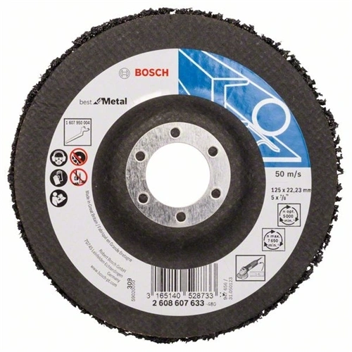 Bosch tisztítótárcsa N377 125mm SiC F163670