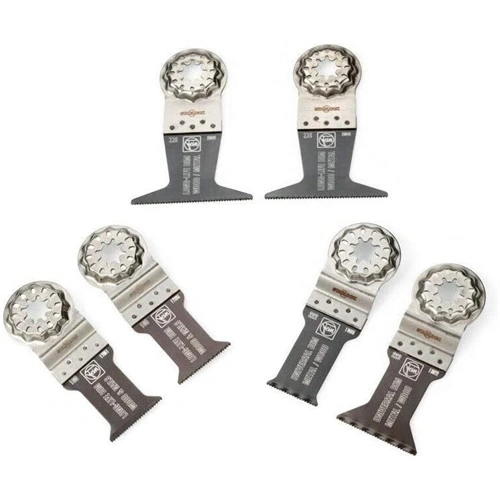 Fein best of E-Cut Starlock fűrészlap készlet fa, fém 6 részes F167194