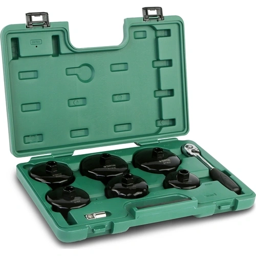 SATA olajszűrő leszedő készlet, tányéros 8 részes F170567