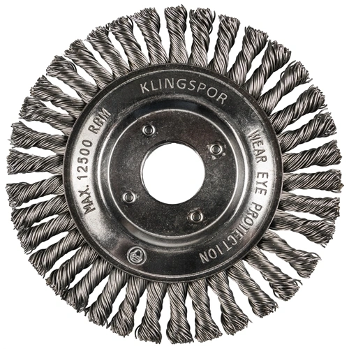 Klingspor Körkefe pipeline fonott egysoros 178 x 6 x 22.23 mm 0.5 acél F171147