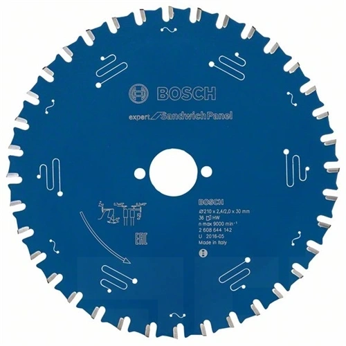 Bosch körfűrészlap 210x30/36 Expert for sandwich panel F171685