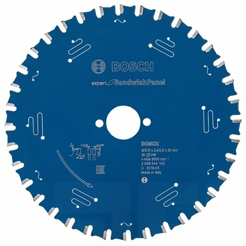Bosch körfűrészlap 210x30/36 Expert for sandwich panel F171685