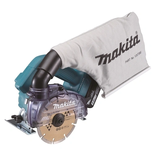 Makita DCC500Z 18V LXT BL AWS ADT Li-ion 125mm száraz gyémántvágó alapgép (akku és töltő nélkül) F174858