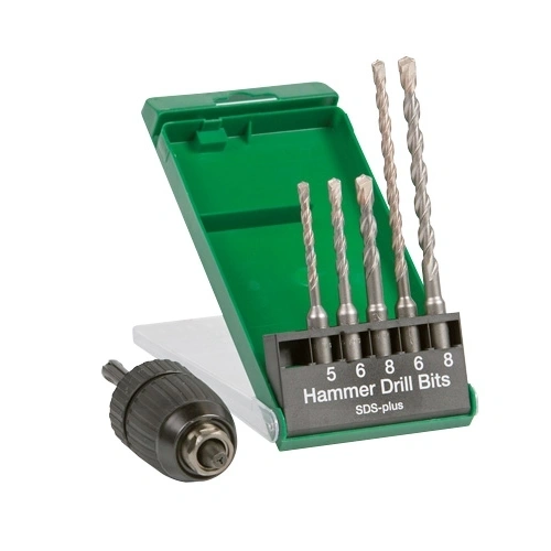 Hikoki SDS-Plus gyorstokmány +csigafúró készlet 5-8mm F175496