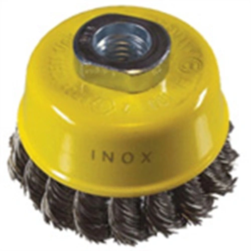 Hikoki fazékkefe 65xm14x0.5 inox fonott F175537