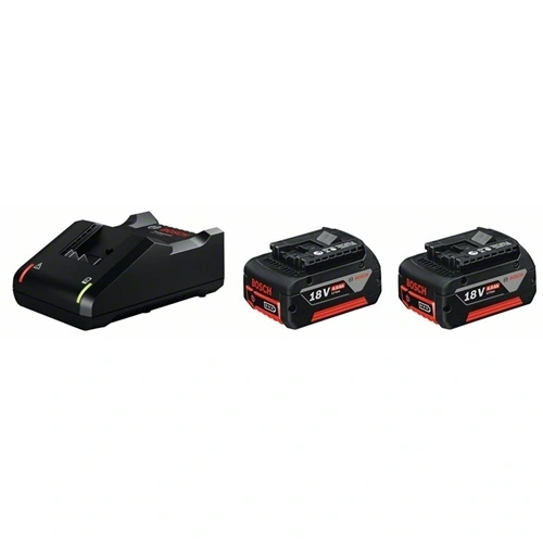 Bosch 2 x GBA 18V 4.0Ah akkumulátor + GAL 18V-40 kompakt gyorstöltő F178949