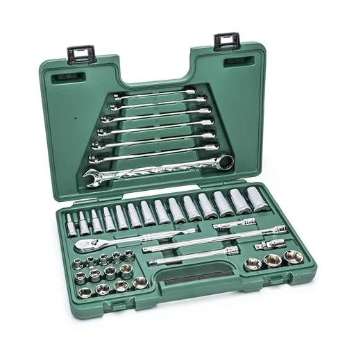 SATA szerszámkészlet műanyag kofferban 3/8" 42 részes (metrikus) T F179573