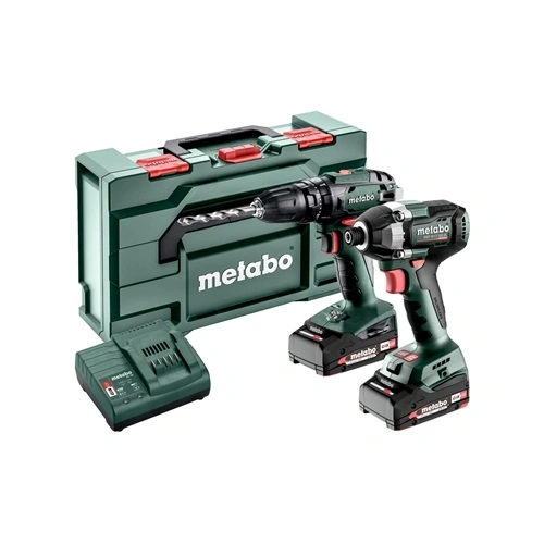 Metabo Combo Set 2.8.5 18V (SB 18 + SSD 18 LT 200 BL) akkus ütvefúró-csavarbehajtó + ütvecsavarozó F180164