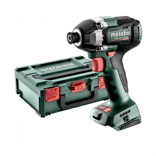 Metabo SSD 18 LT 200 BL akkus ütvecsavarozó alapgép (akku és töltő nélkül), metaBOX F180190