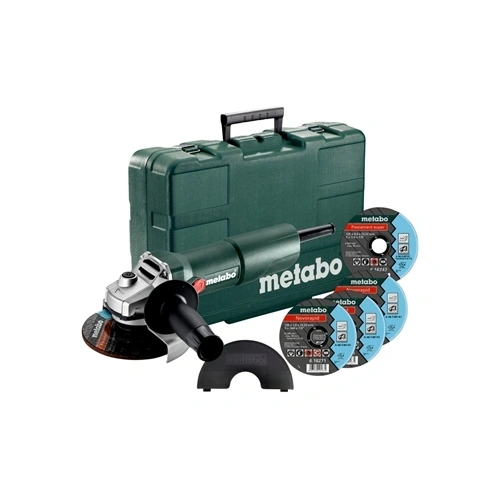 Metabo W 750-125 sarokcsiszoló, 3 vágókorong, koffer 750W F180266