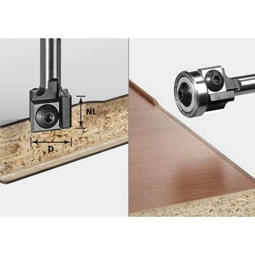 Festool Élszintbemaró váltólapkák S8 HW D19 12x12 KL OFK F181311