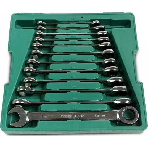 SATA racsnis csillag-villáskulcs készlet modul 8-19mm 12 részes F181889