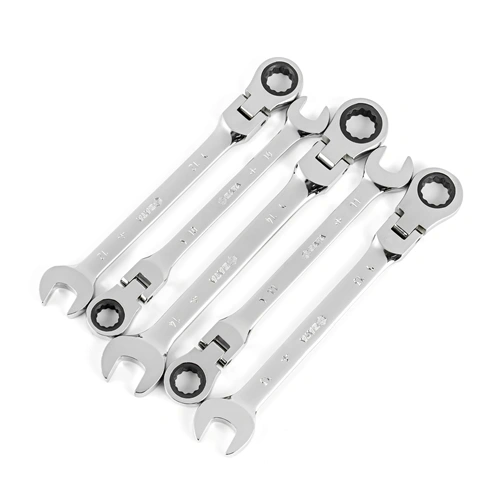 SATA csuklós racsnis csillag-villáskulcs készlet 10-14mm 5 részes F181966