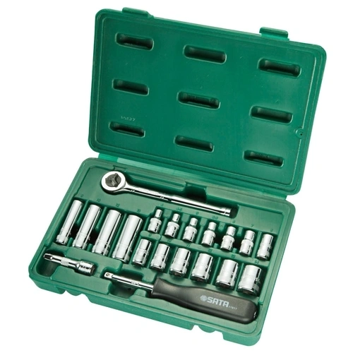 SATA dugókulcs készlet 1/4" 20 részes F182004