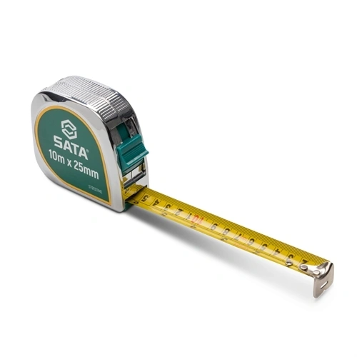 SATA mérőszalag 10m x 25mm (mm/col) króm F184232