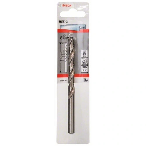 Bosch HSS-G csigafúró 8.0 mm F184917