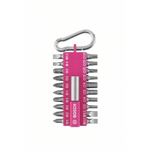 Bosch bit készlet rózsaszín 21 részes F185482