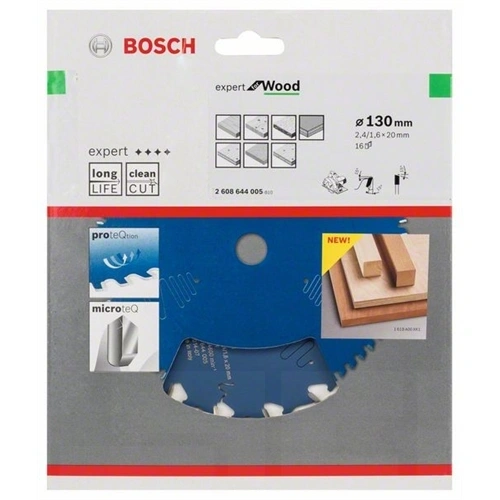Bosch körfűrészlap 130x20/16 Expert for Wood F187399