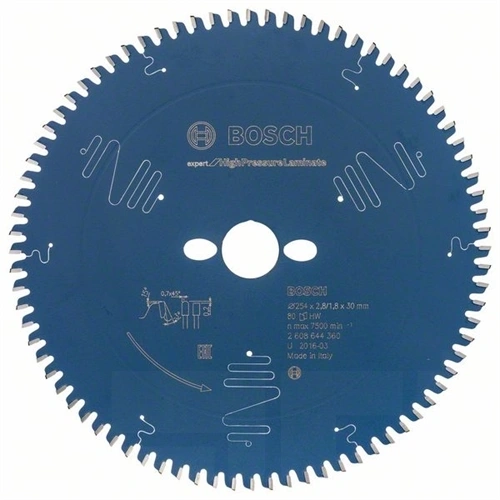 Bosch körfűrészlap 254x30/80 Expert for LaminatedPanel F187528