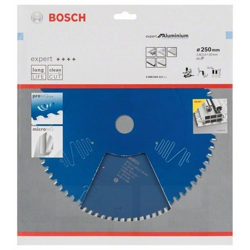 Bosch körfűrészlap 250x30/80 Expert for Aluminium F187553