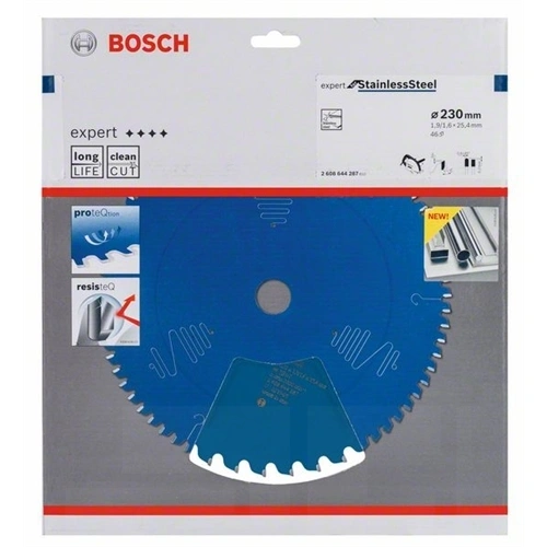 Bosch körfűrészlap 230x25.4/46 Expert for Stainless Steel F187566