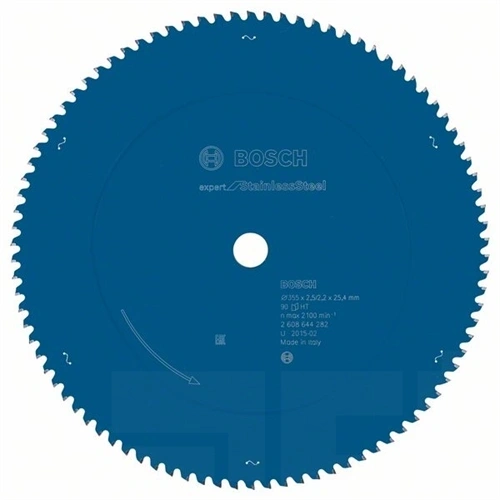 Bosch körfűrészlap 355x25.4/90 Expert for Stainless Steel F187568