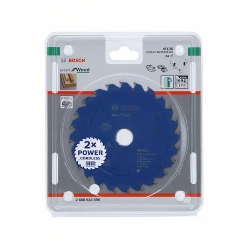 Bosch körfűrészlap 136x20/24 Expert for Wood F187591