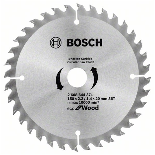 Bosch körfűrészlap 150x20/36 ECO for Wood F187673