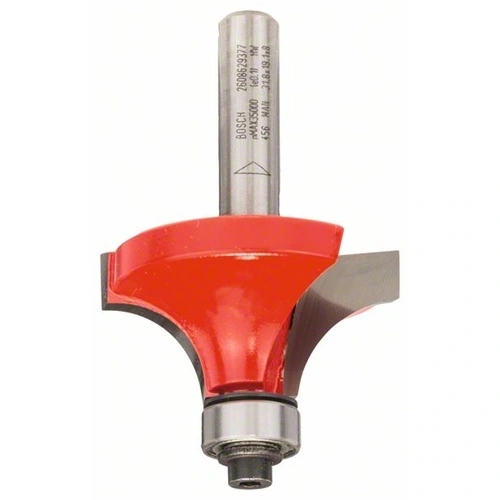 Bosch keményfém lekerekítő maró vezető golyóscsapággyal (két vágóél) 38.1x19 61 mm d:8 mm F187731