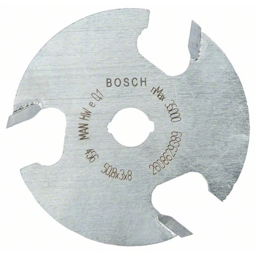 Bosch keményfém tárcsás horonymaró (három vágóél) 50x3.0 d:8 mm F187738