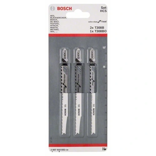 Bosch Expert szúrófűrészlap készlet 3 részes fa F187840