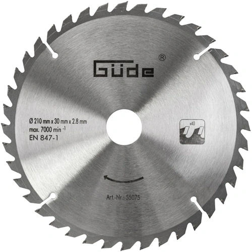 Güde körfűrészlap HM 210x30x40Z F188443
